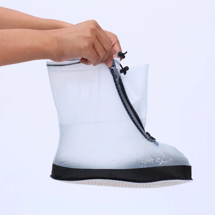 Zipper closure Waterproof Shoe Covers 3