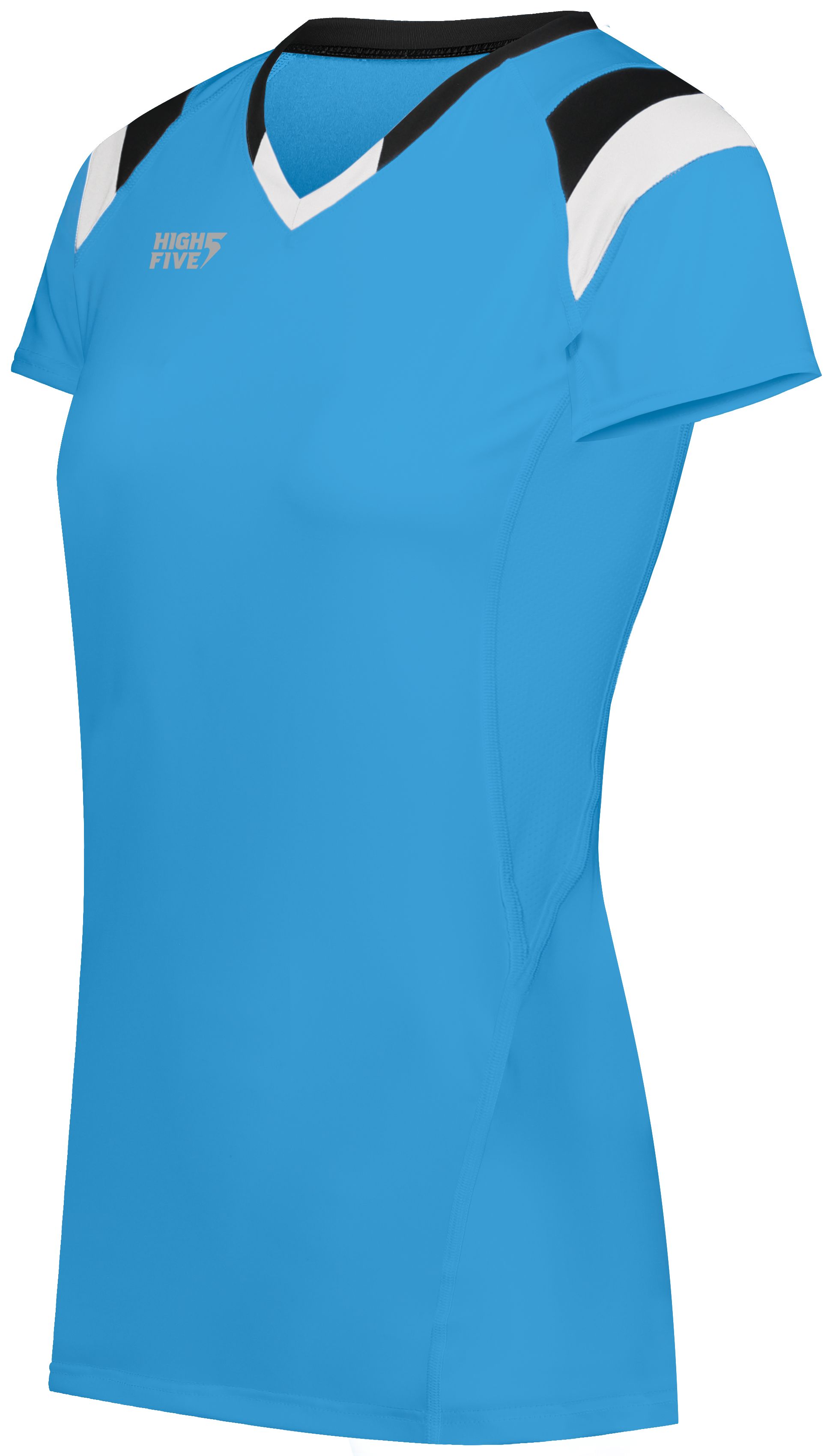 Ladies TruHit Tri-Color Short Sleeve Jersey 7