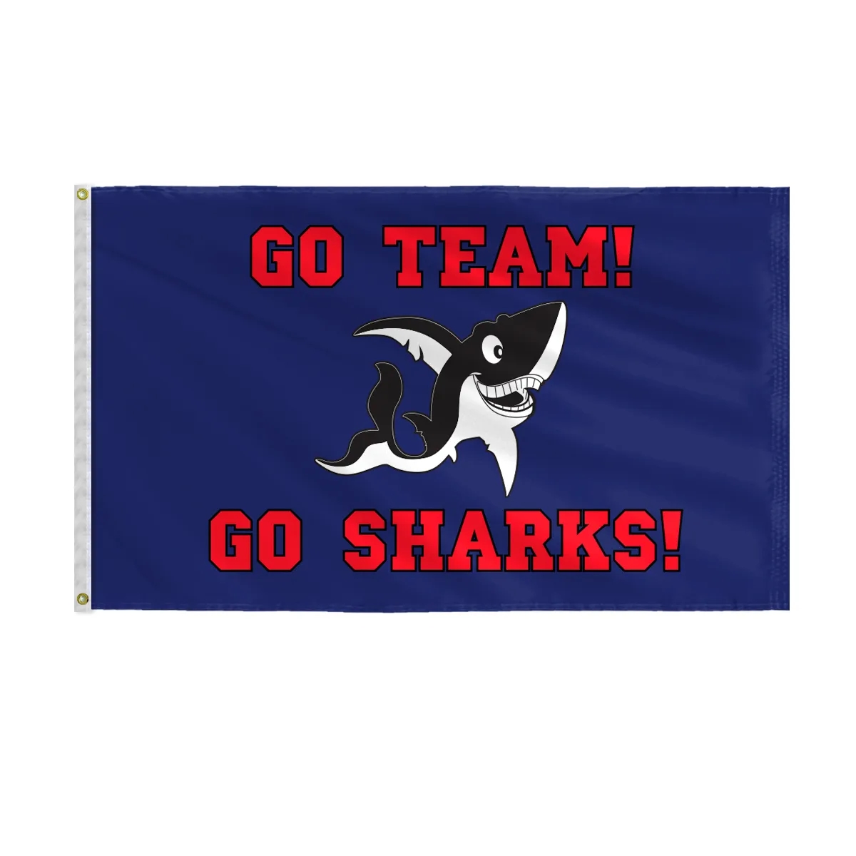 Shark Mascot Flags 3