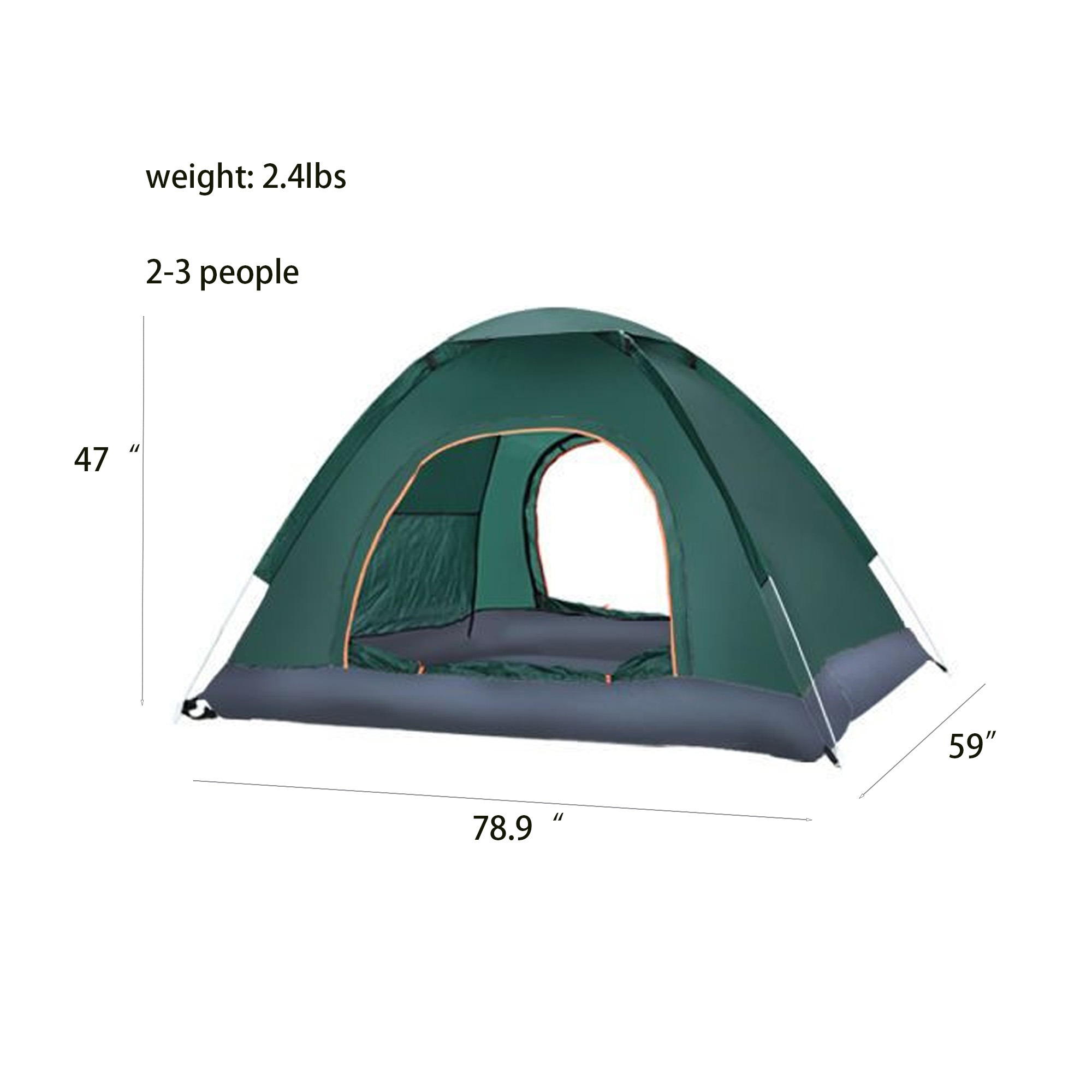 Outdoor Camping Tent With Carrying Bag 3