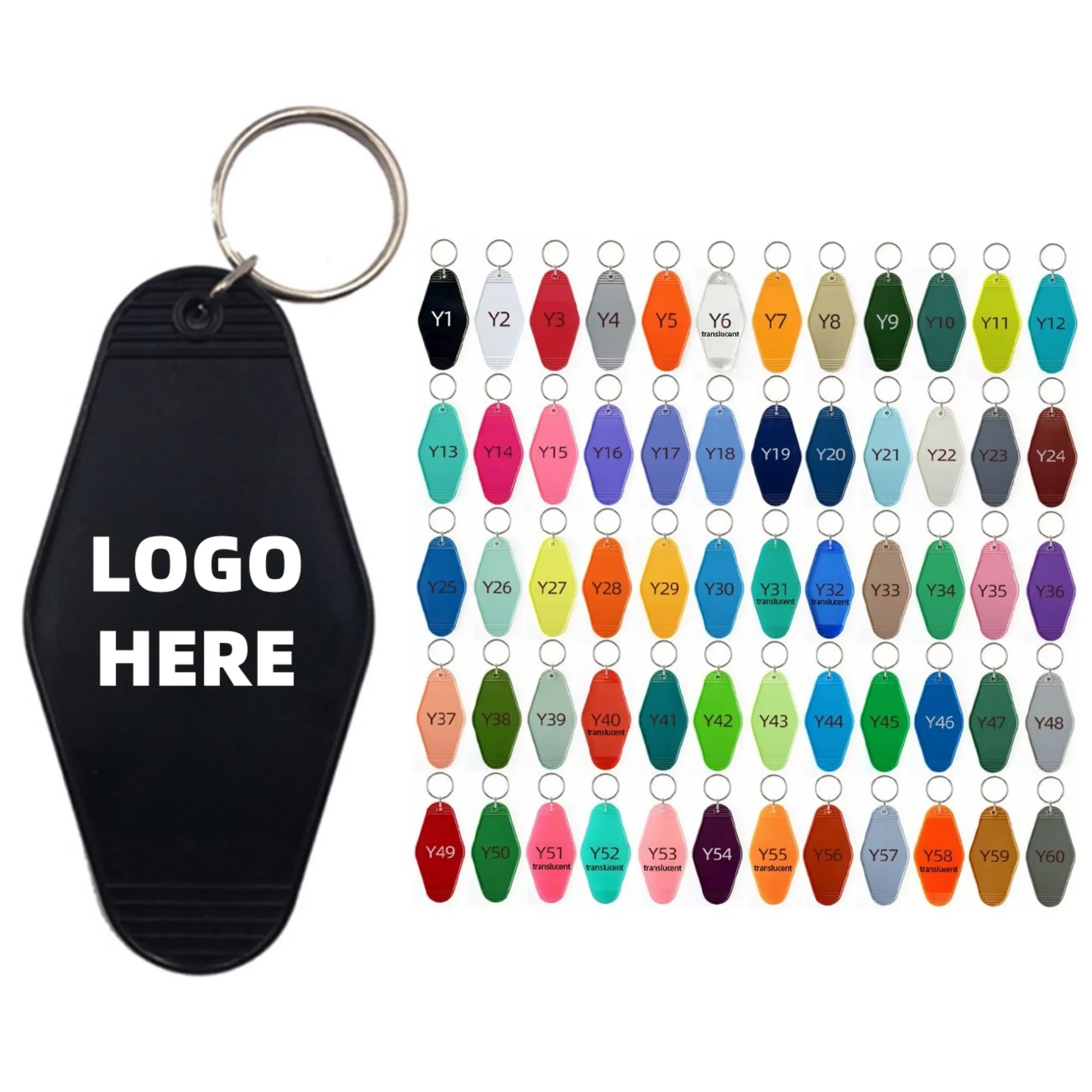 Luggage Tag Hotel Keychain 2