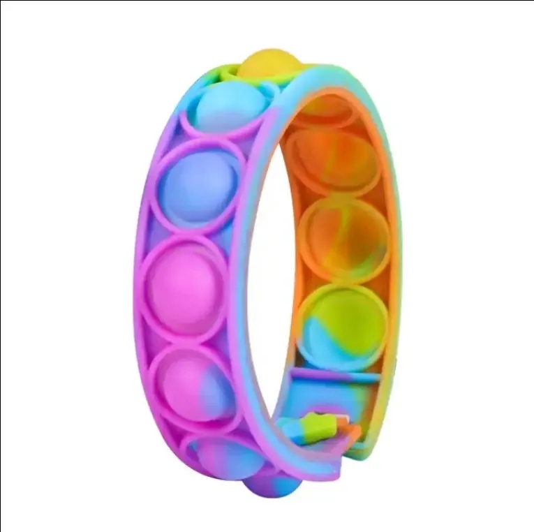Camouflage Bubble Sensory Fidget Wristband 1