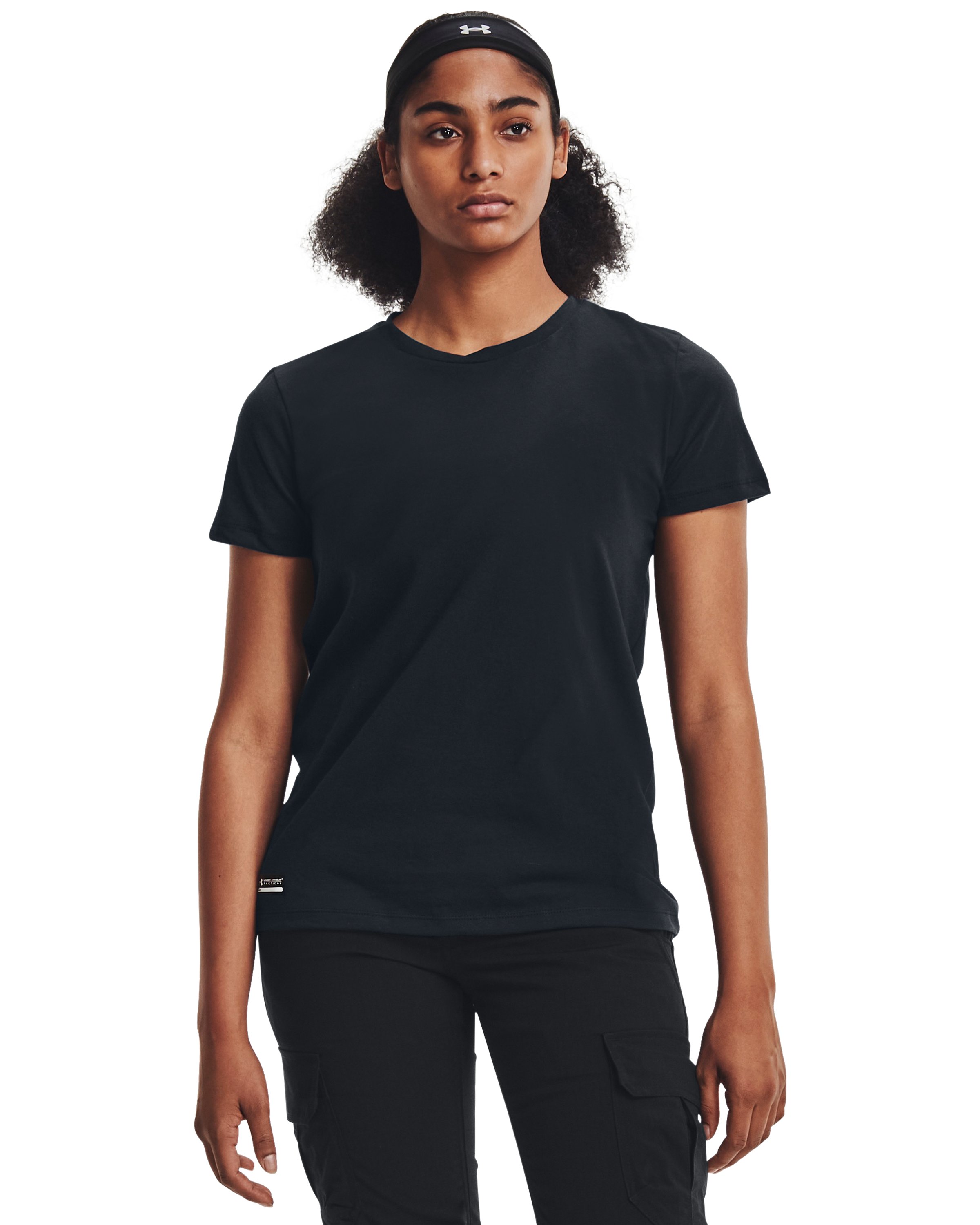 Women's UA Tactical Cotton T-Shirt  3