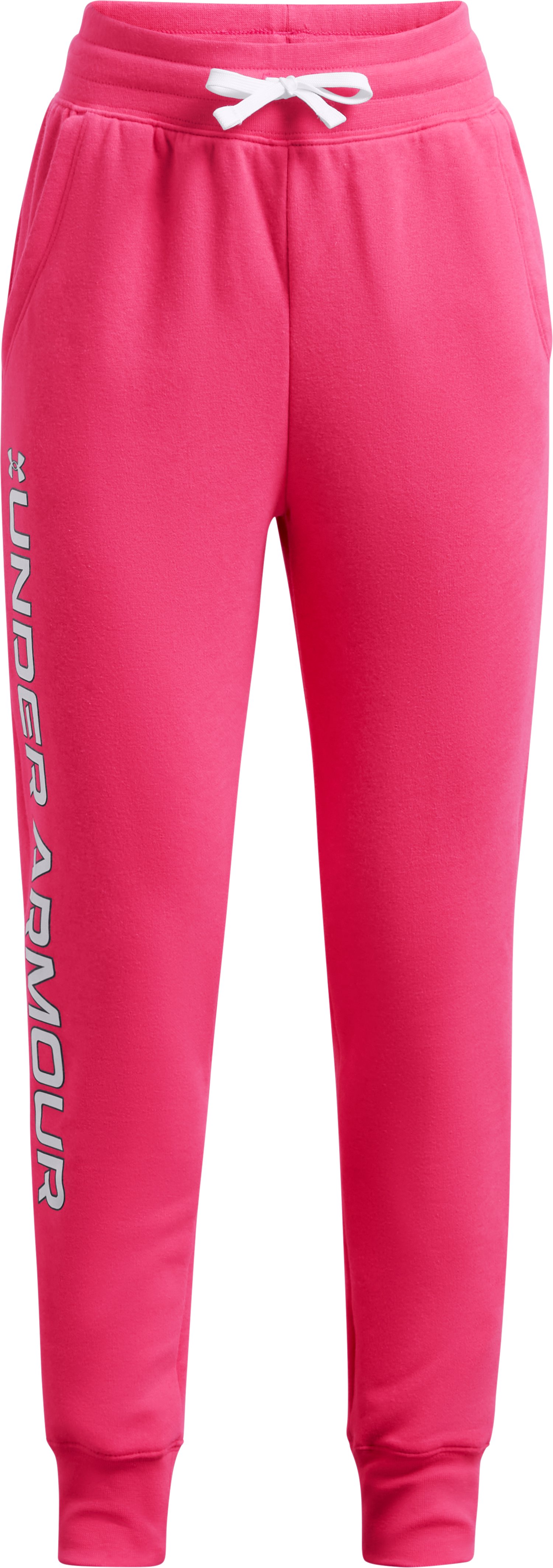 UA Rival Fleece Girls' Joggers 2