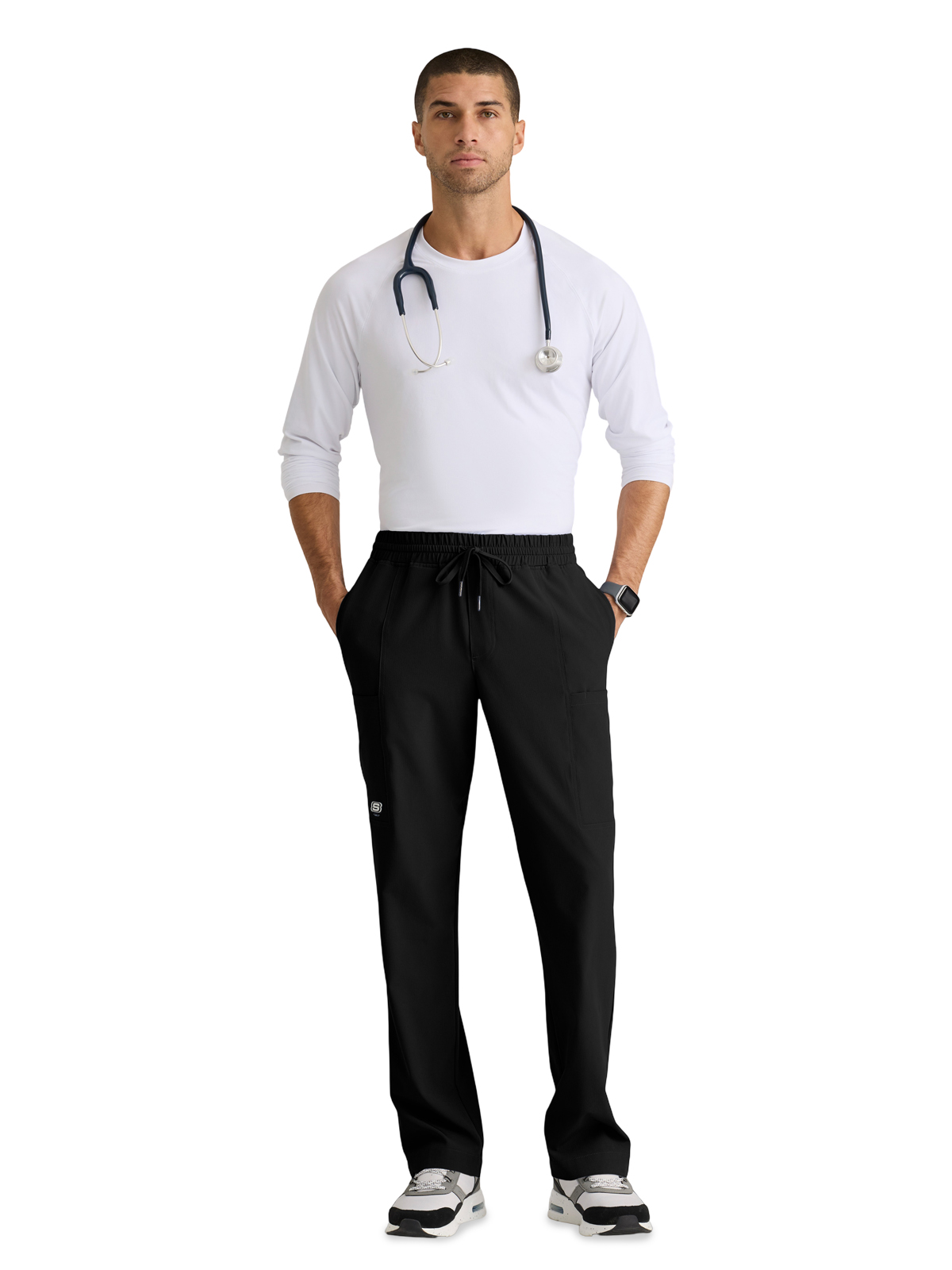 Skechers - Men's Five-Pocket Elastic Waistband Compass Scrub Pant 12
