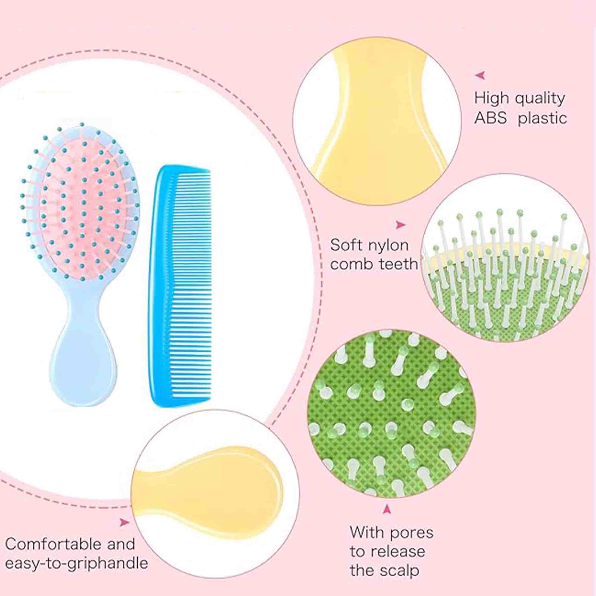 Mini Detangling Brush for Wet & Dry Hair 2