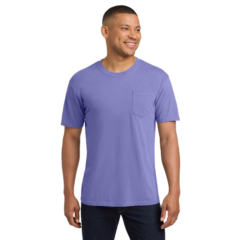 COMFORT COLORS Heavyweight Ring Spun Pocket Tee. 84
