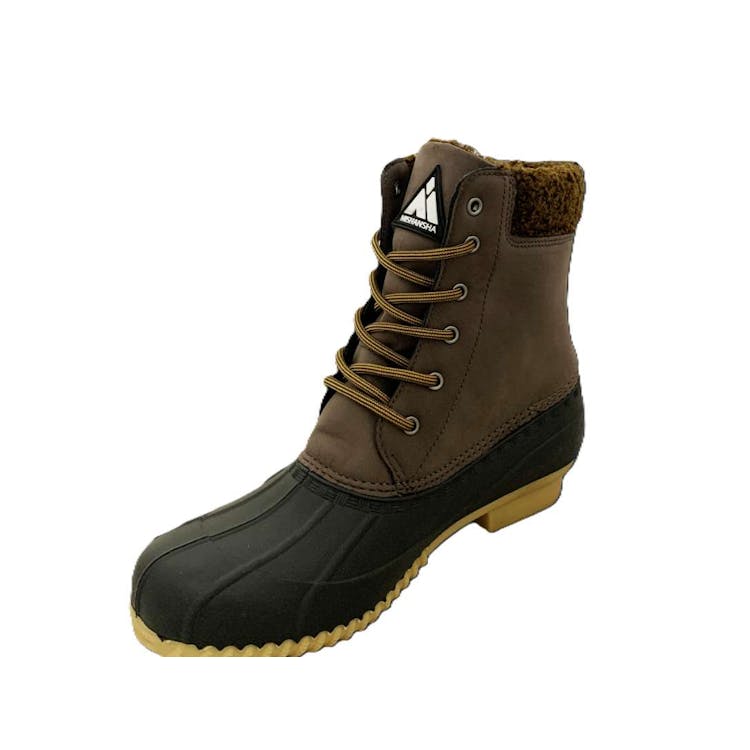 Women's Waterproof Winter Boots Taupe 8-9 2