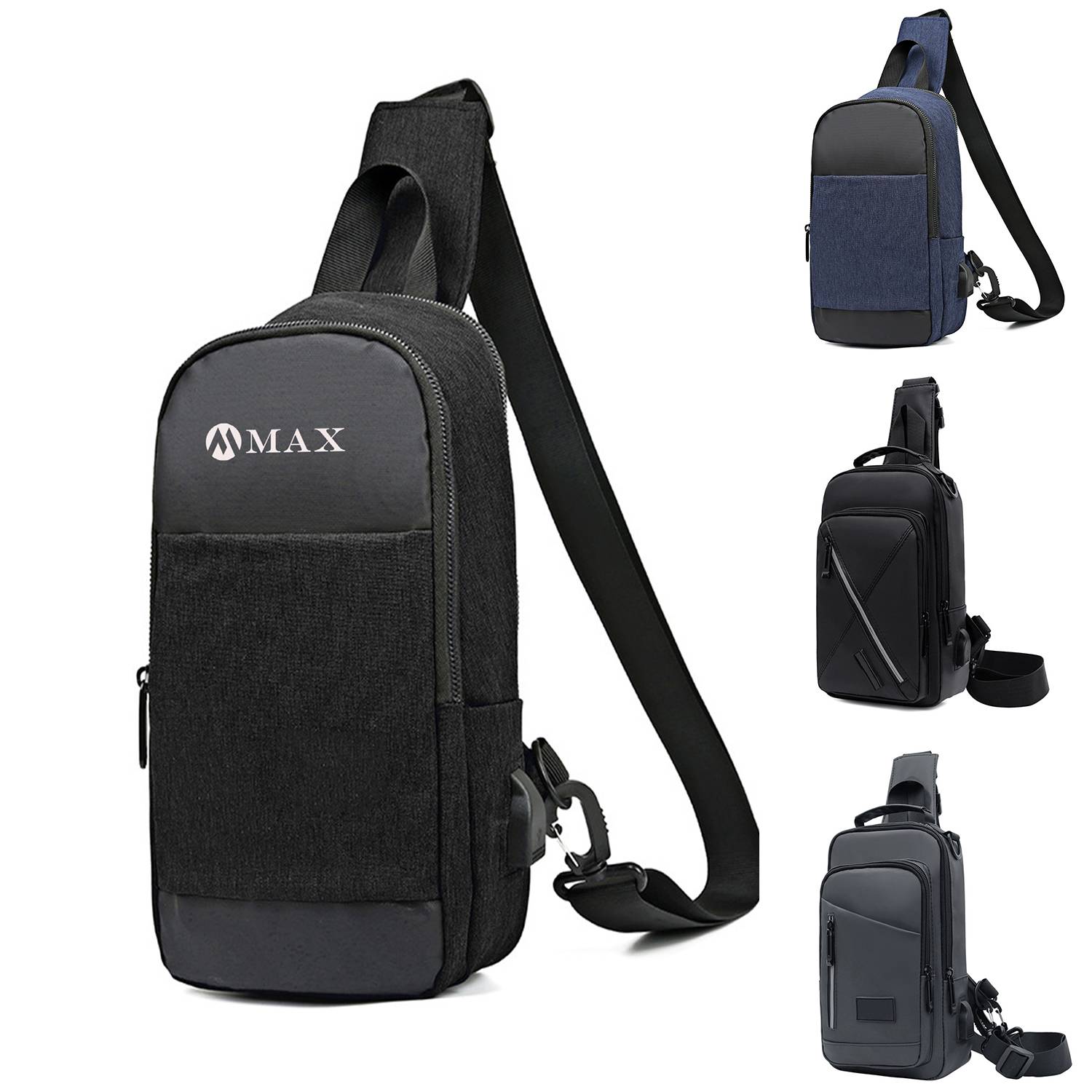 Multifunctional Waterproof Sports Reflective Crossbody Bag 2