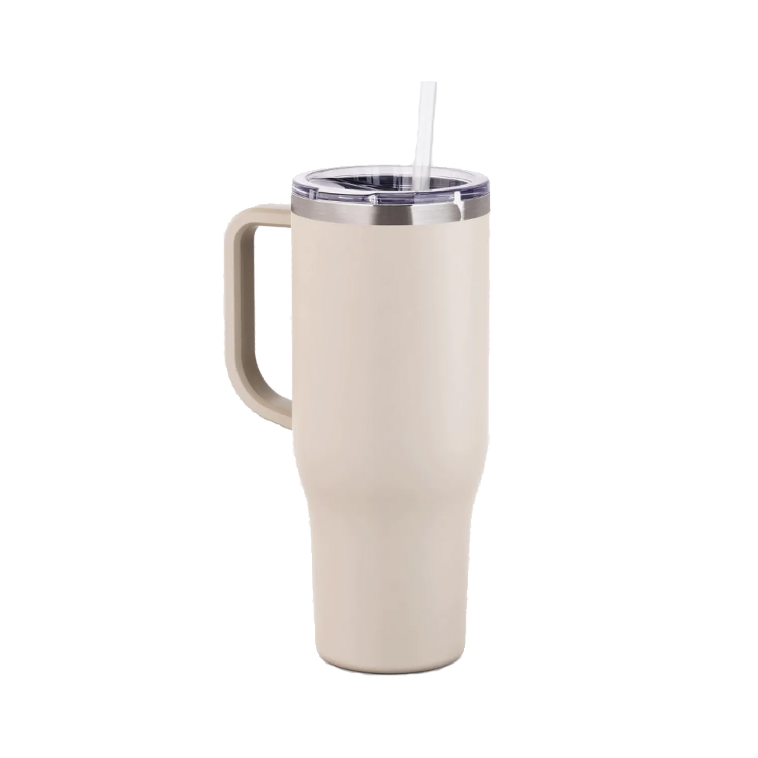 Maars 40 Oz. Stainless Steel Travel Mug - White Onyx 2
