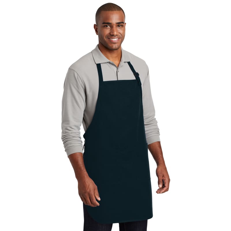 Port Authority Full-Length Two-Pocket Bib Apron. 23