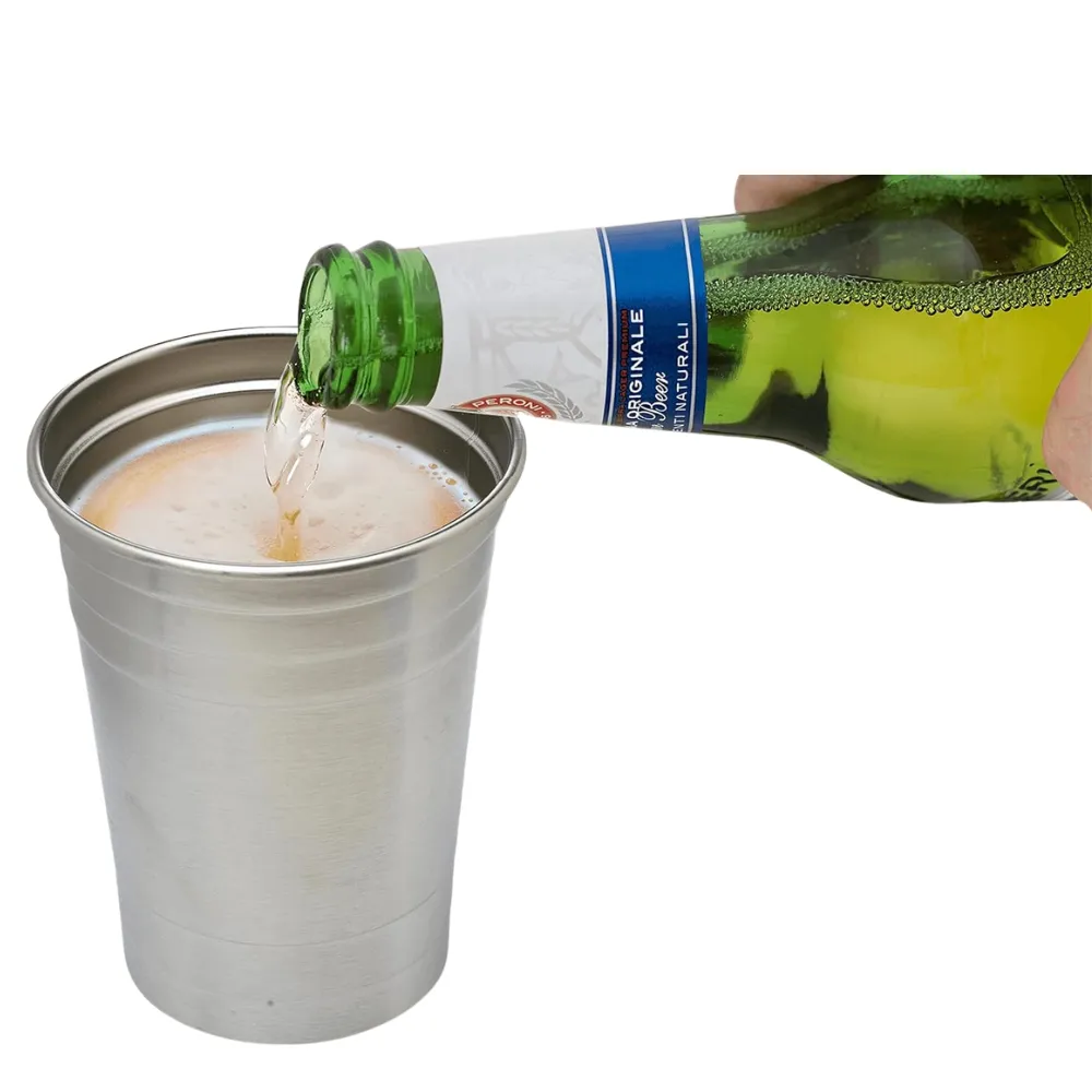 16oz. Stainless Steel Beer Cup 4