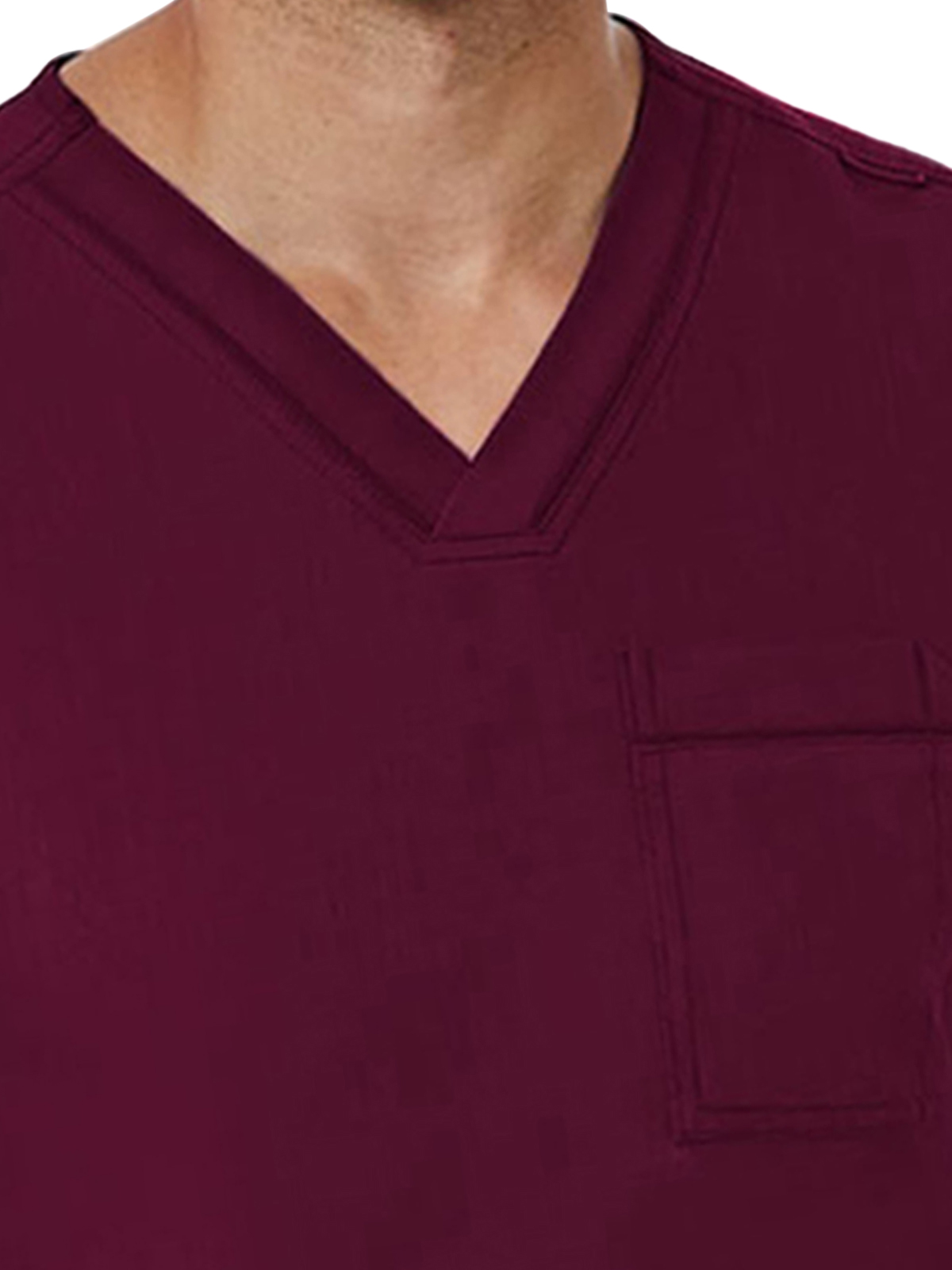 Maevn - Matrix Pro - Men's One-Pocket Tuckable Contrast Piping V-Neck Top 17