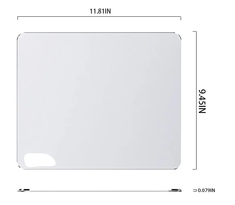 Aluminum Alloy Non-Slip Mouse Pad 7