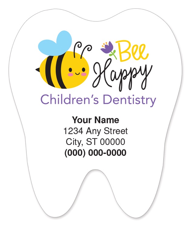 Tooth Die Cut Magnet (2.375" x 2.875")