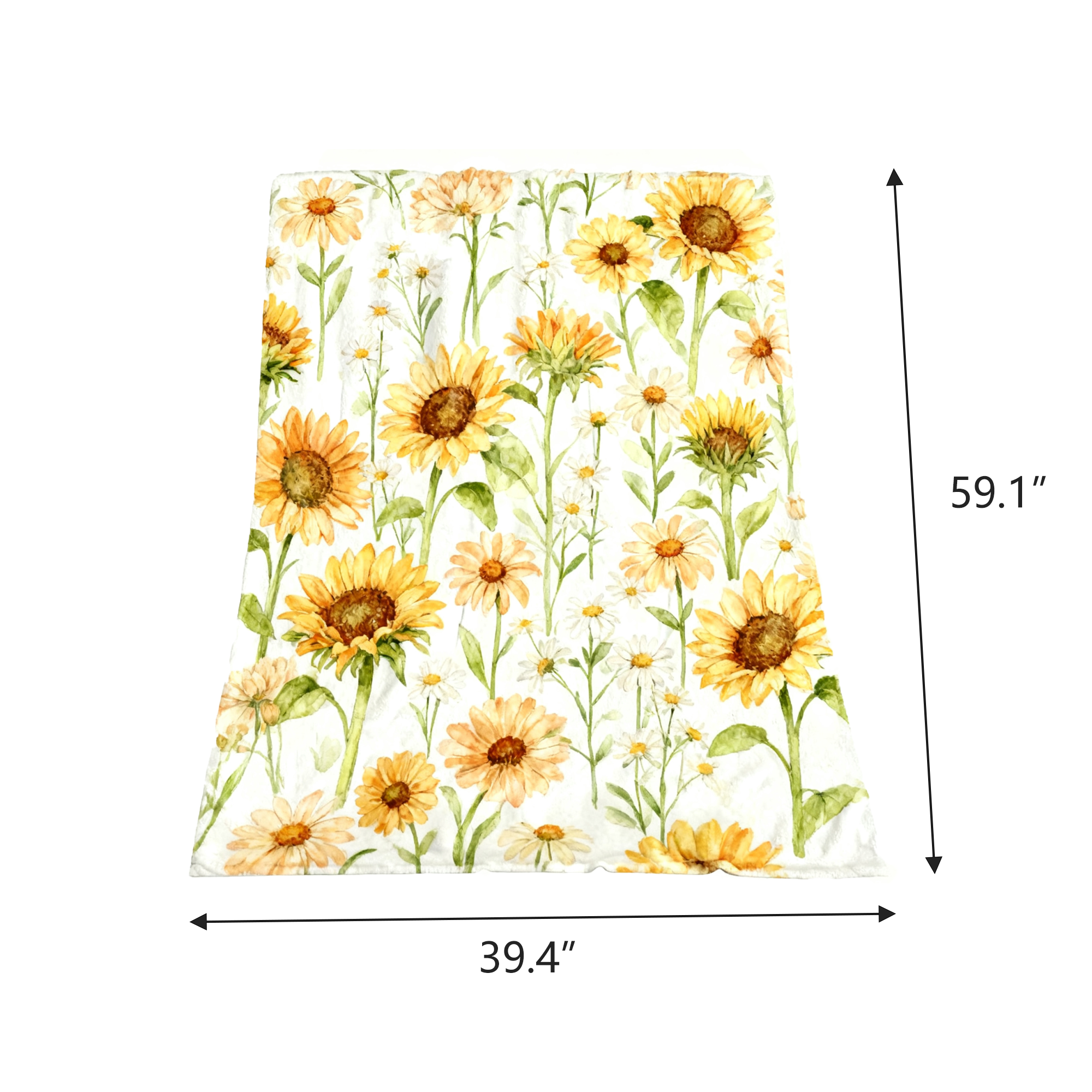 59.1" x 39.4" Flannel Blanket Full-Color print on 1 Side 2