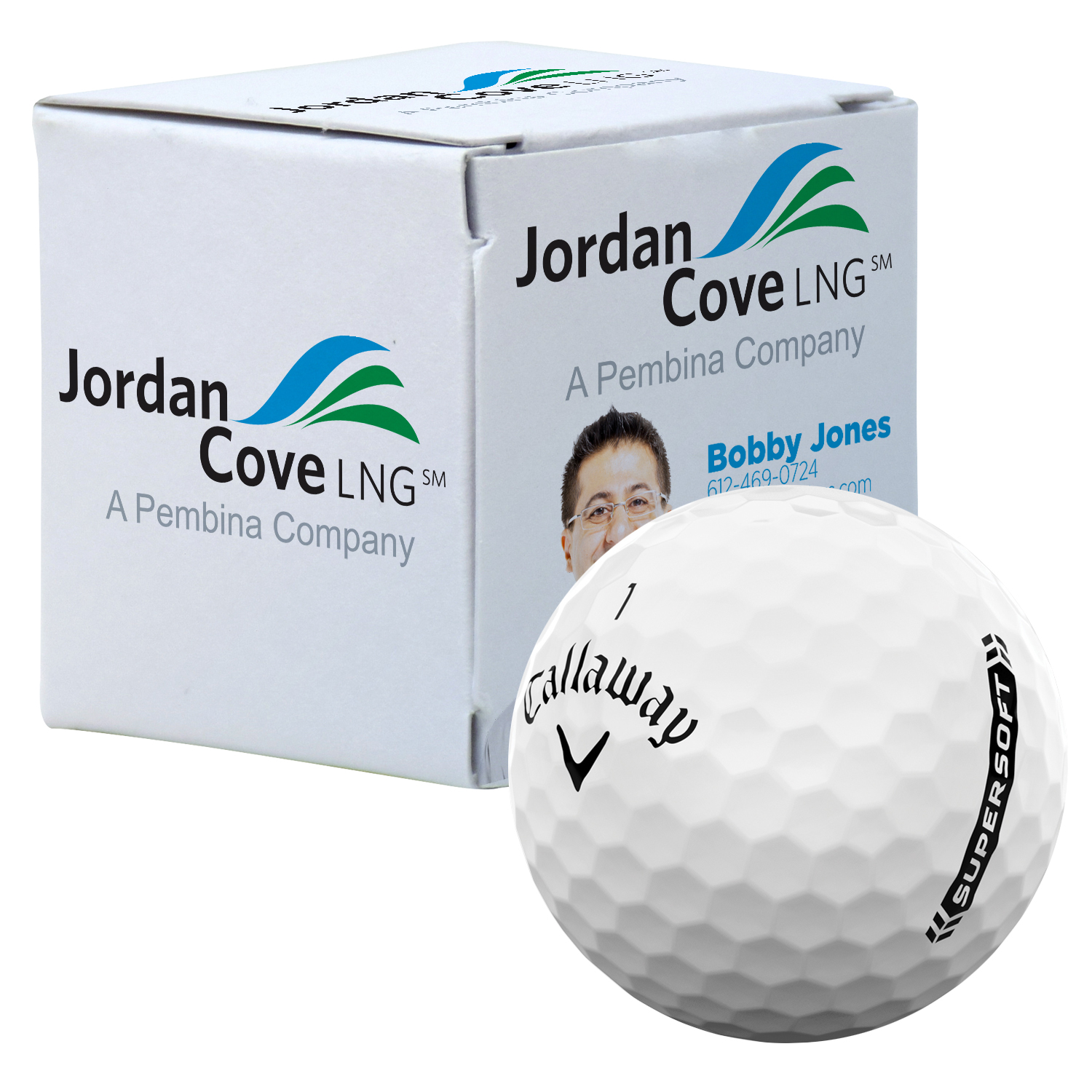 Callaway Super Soft Golf Ball in Custom One Ball Box