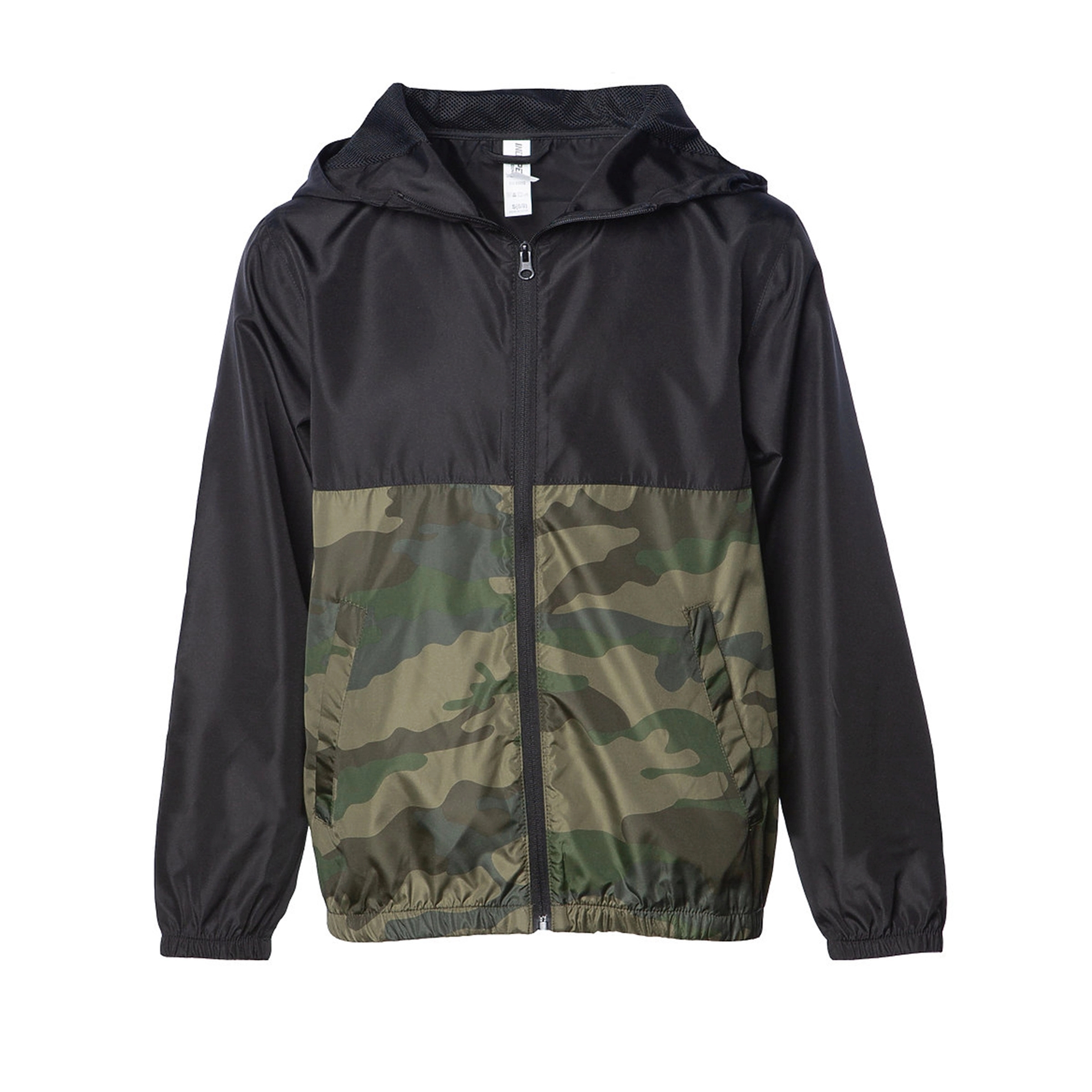 Independent Trading Co. Youth Lightweight Windbreaker Jacket 2
