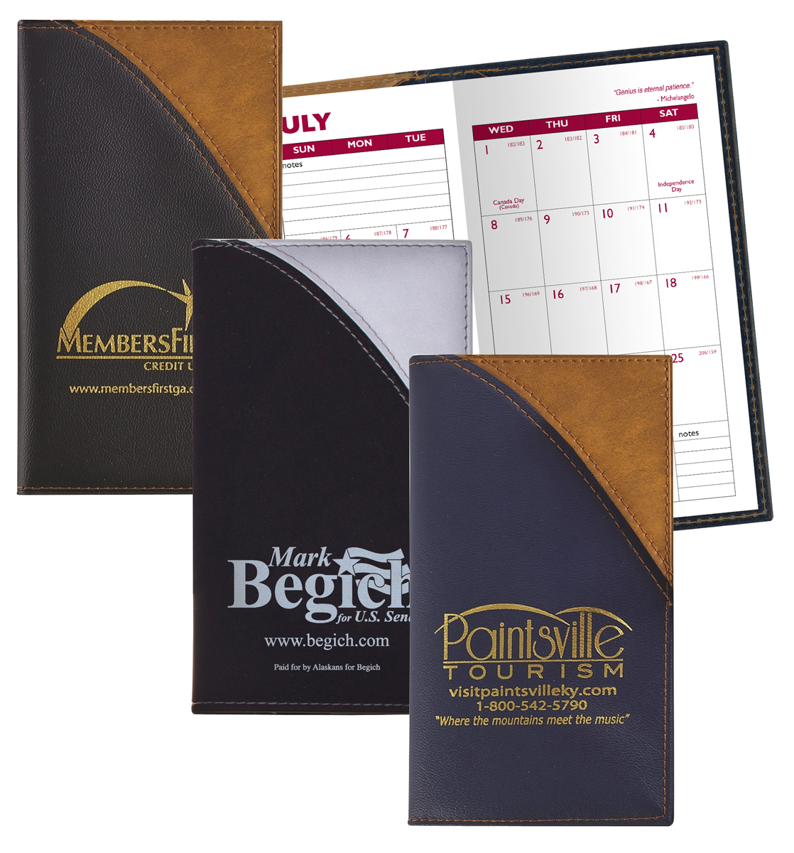 2 Tone Vinyl Designer Series Barcelona Planner - Academic 2 Color 2