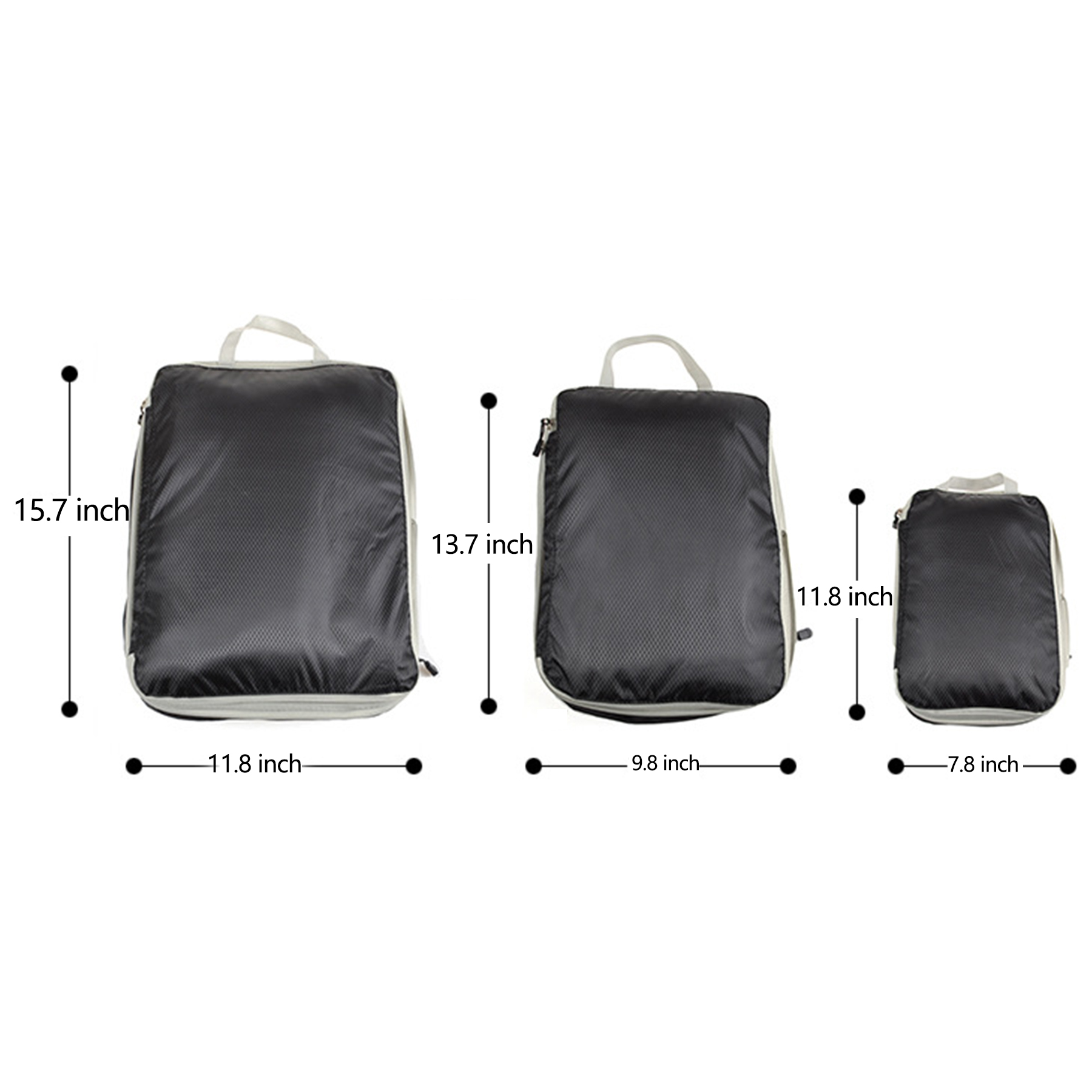 Large Travel Nylon Storage Bags Set 11