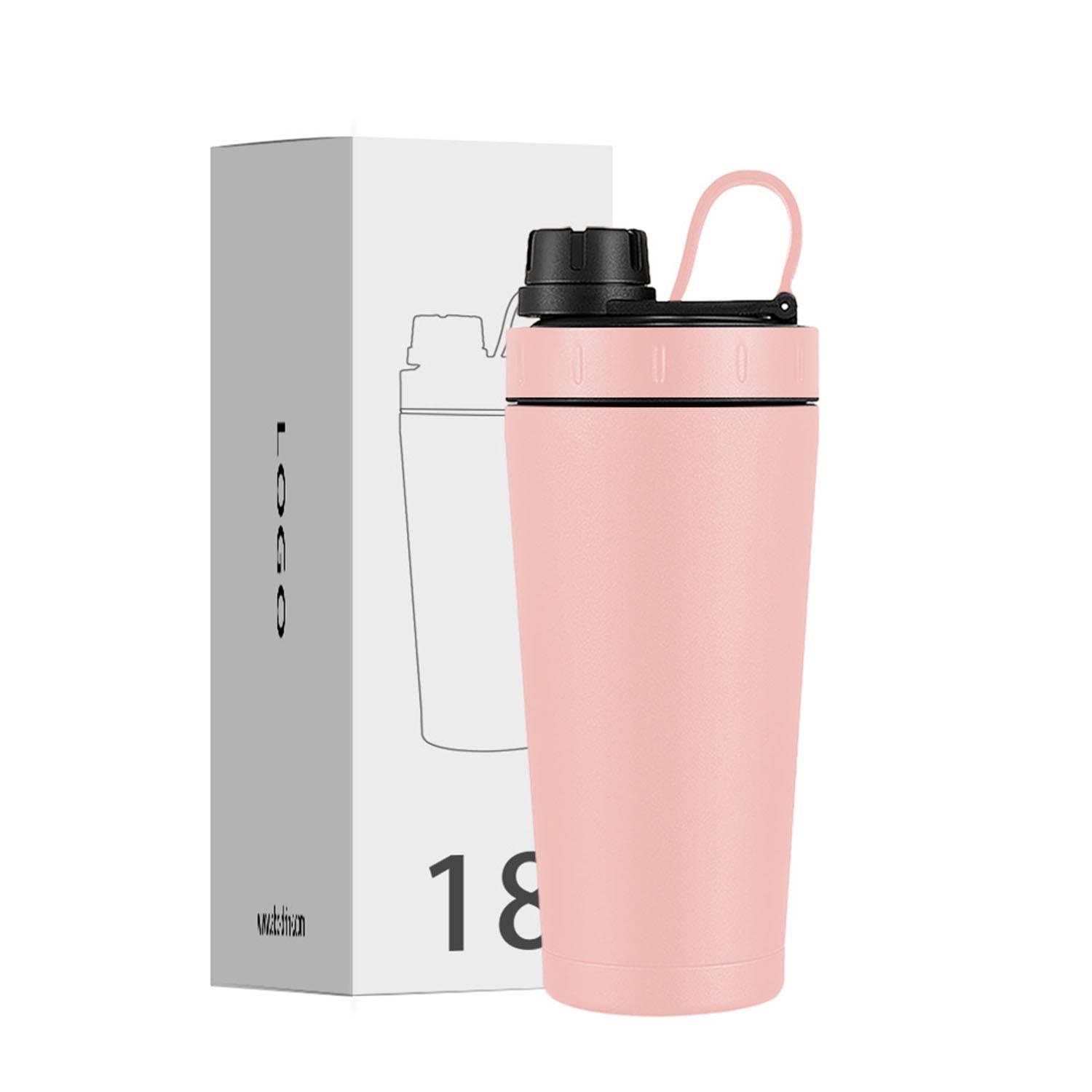 18oz stainless steel Large capacity with scale insulated cup 6