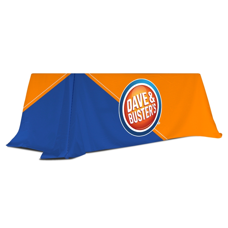 Table Throw, Full-Color Dye-Sublimation Table Cloth, Sewing table runner Table Cover - 8 ft 1