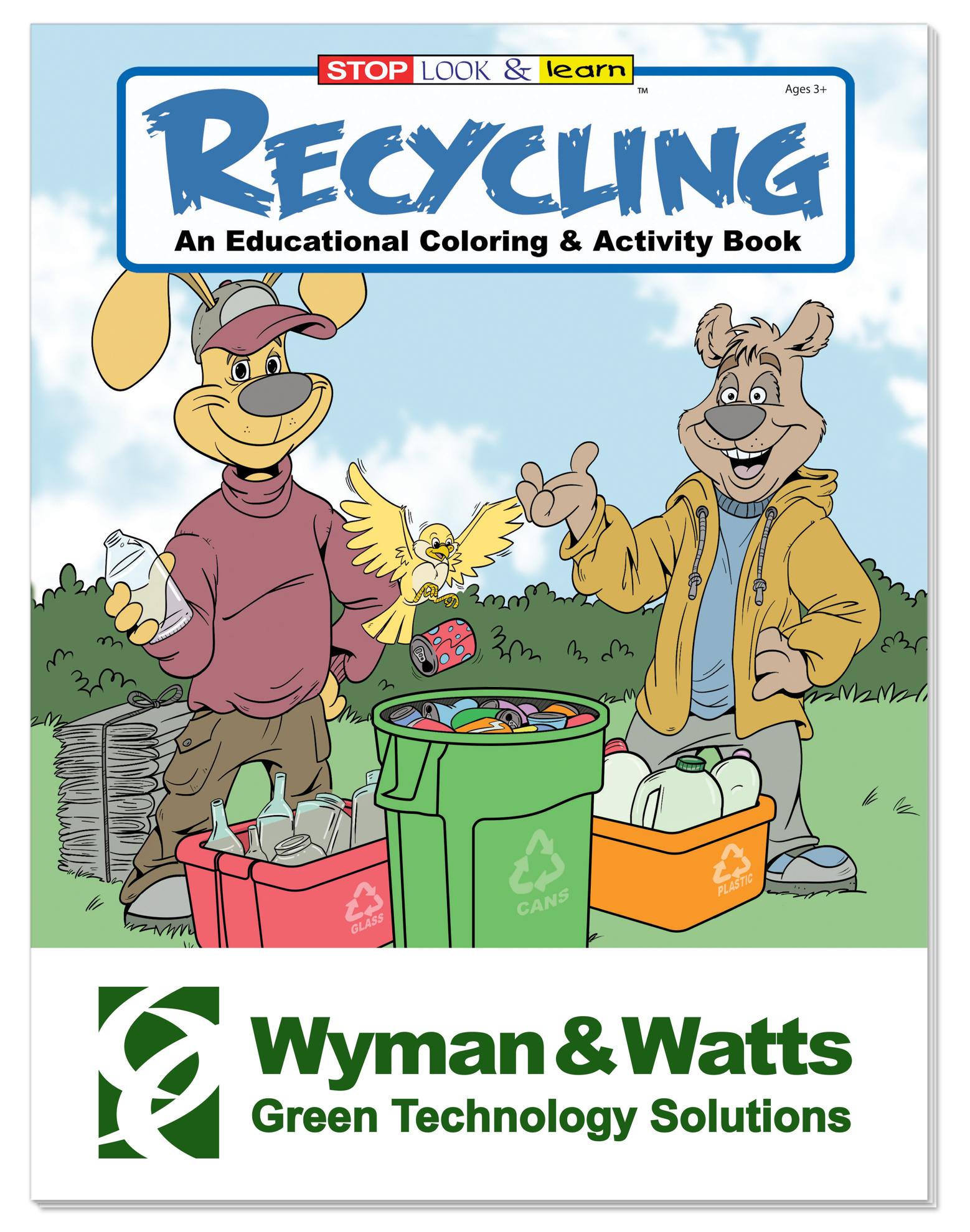 Coloring Book: Recycling