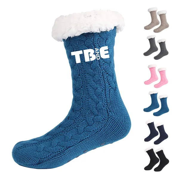 Fuzzy Slipper Socks