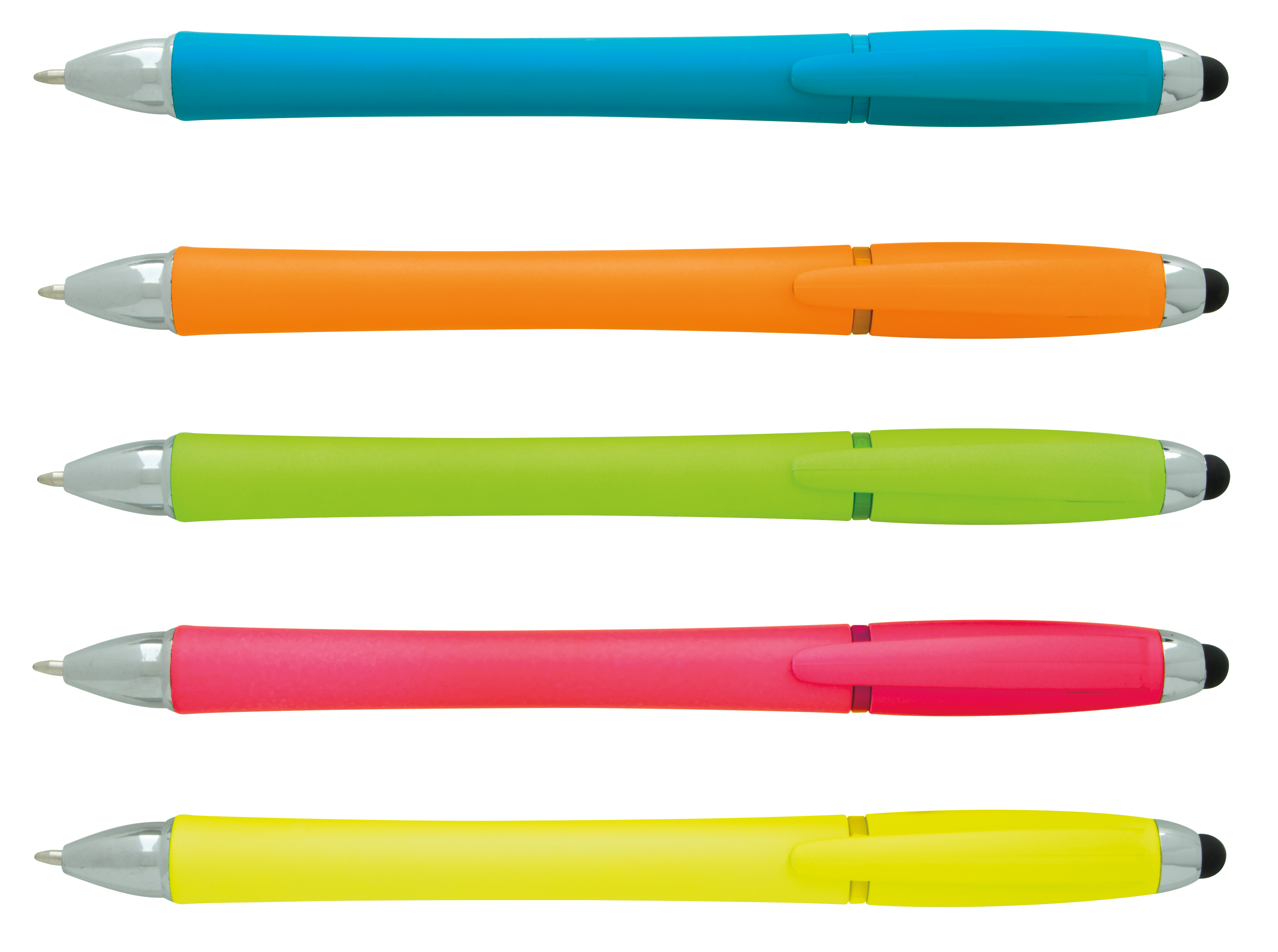 Neon Stylus Highlighter-Pen Combo 21