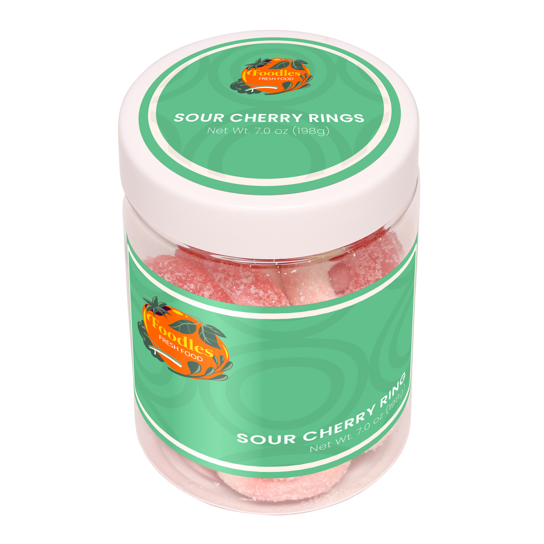 Sour Cherry Rings: Large Jar 4