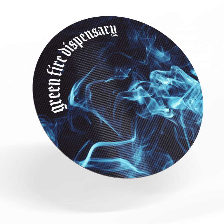 Custom Silicone Dab Mats 8" circle 4