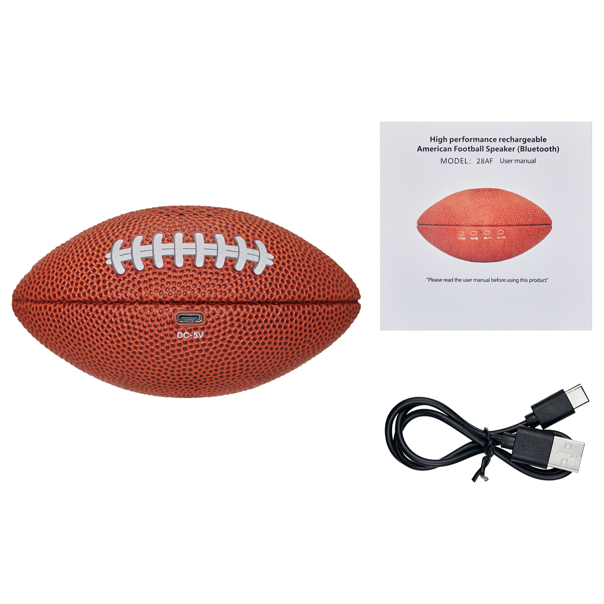 SonicWave Sports Football Bluetooth Speaker 7