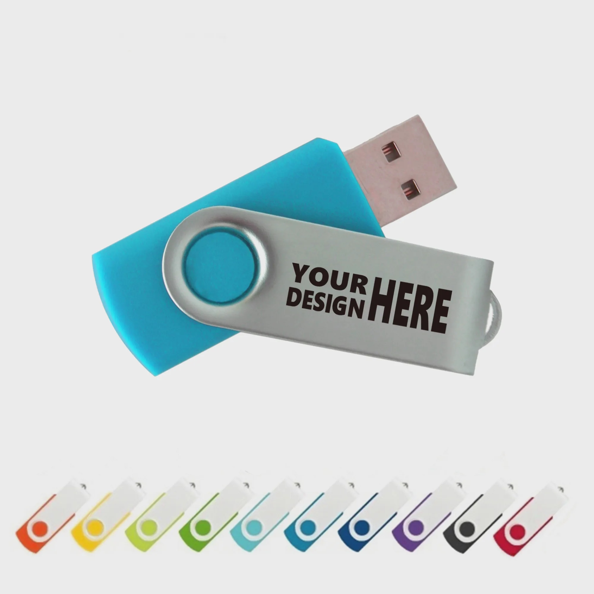 8G Custom Swivel USB Flash Drive 2