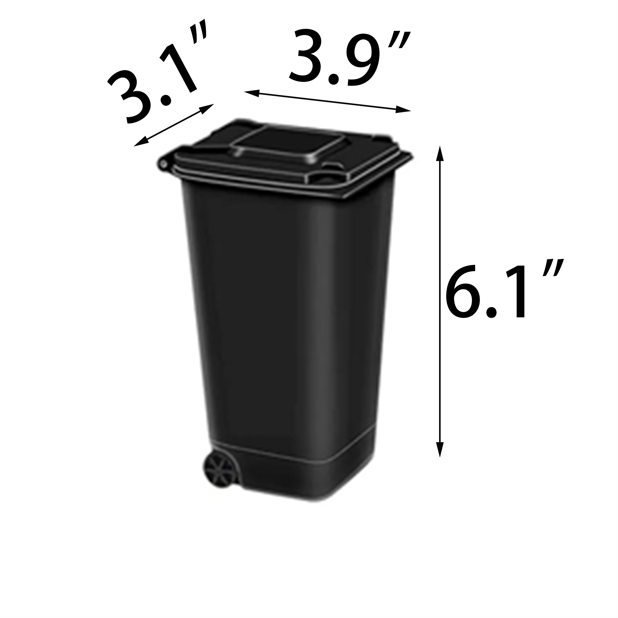 Mini Creative Recycling Trash Can Pen Holder 3