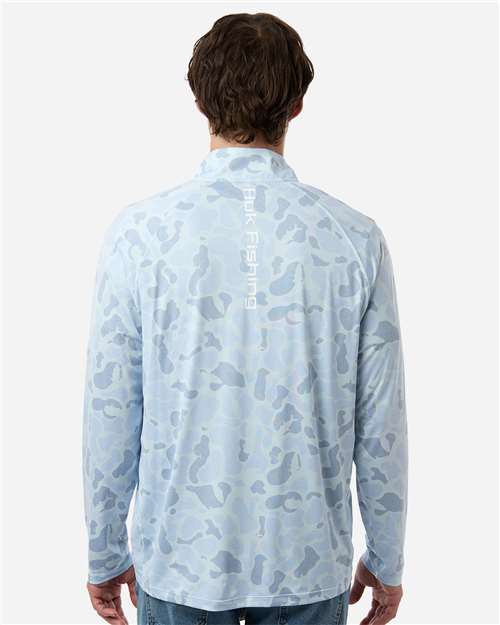 Men's Airweight KC Printed Quarter-Zip Pullover - H1200720 11