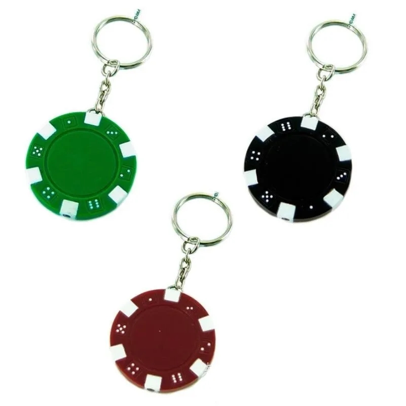 Poker Chip Keychain 6
