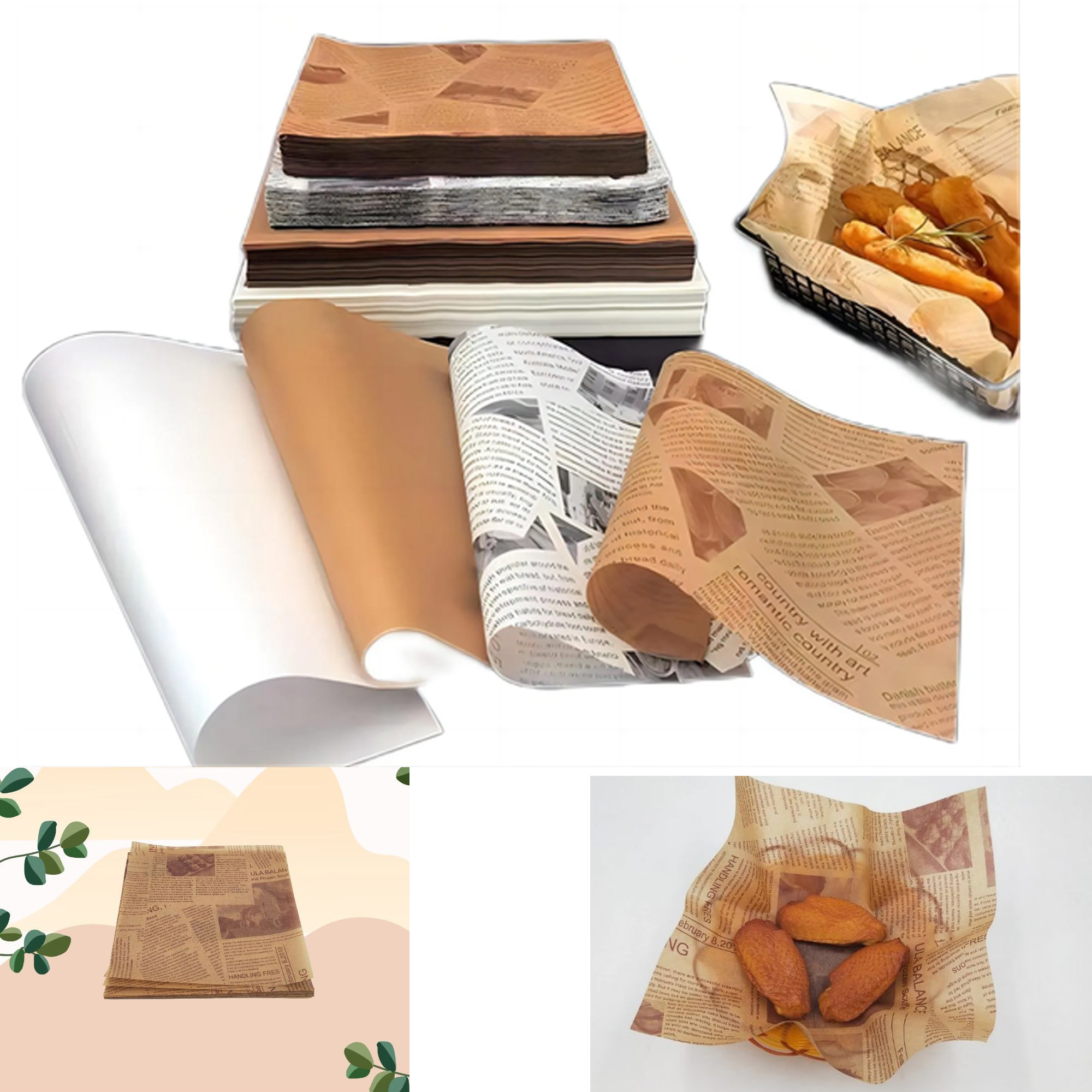 Hamburg Paper Disposable Food Packaging 1