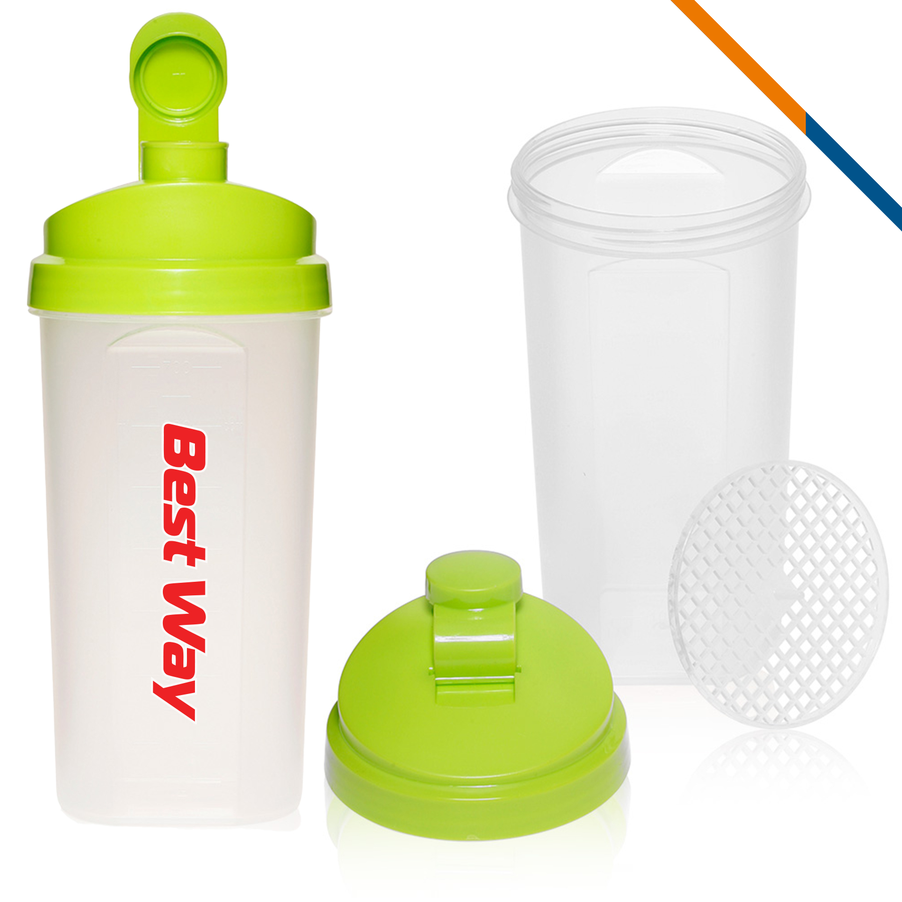 Finmer Plastic Shaker Bottle - 25 OZ. 10