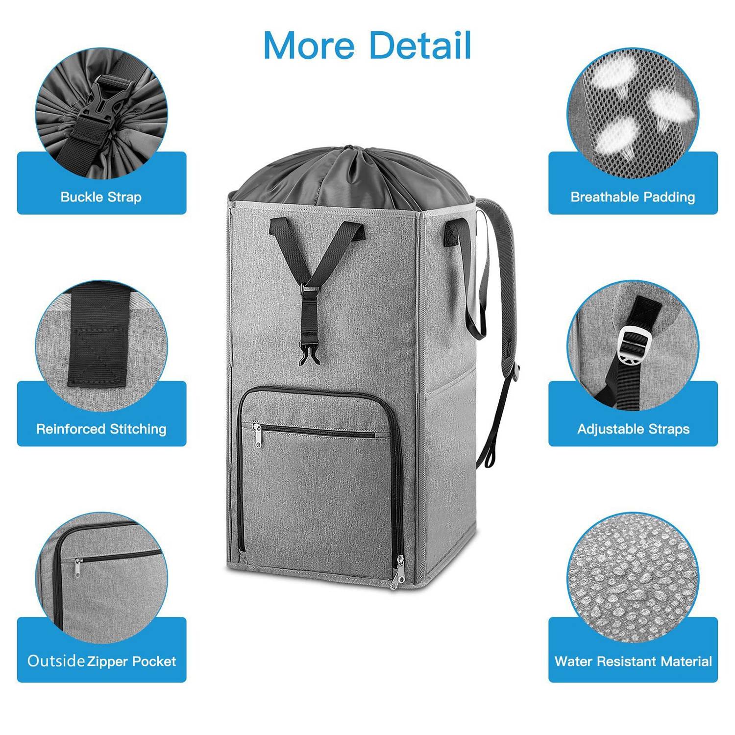 Durable Waterproof Large Capacity Travel Storage Bag 6