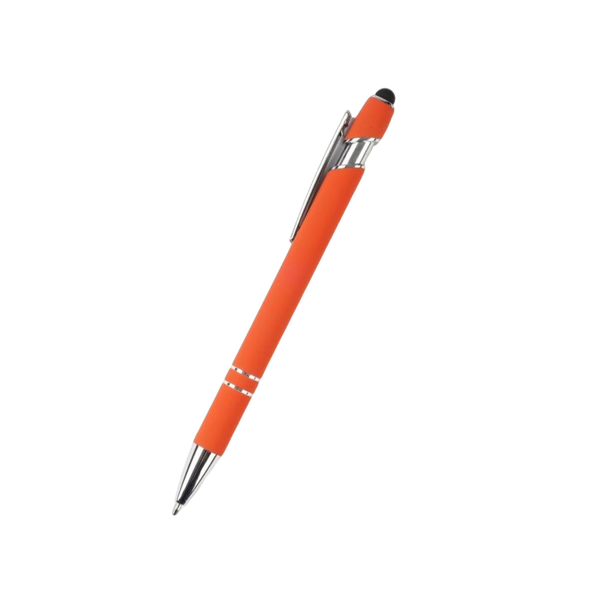 Two In One Stylus Ballpoint Pen Aluminum Barrel 15