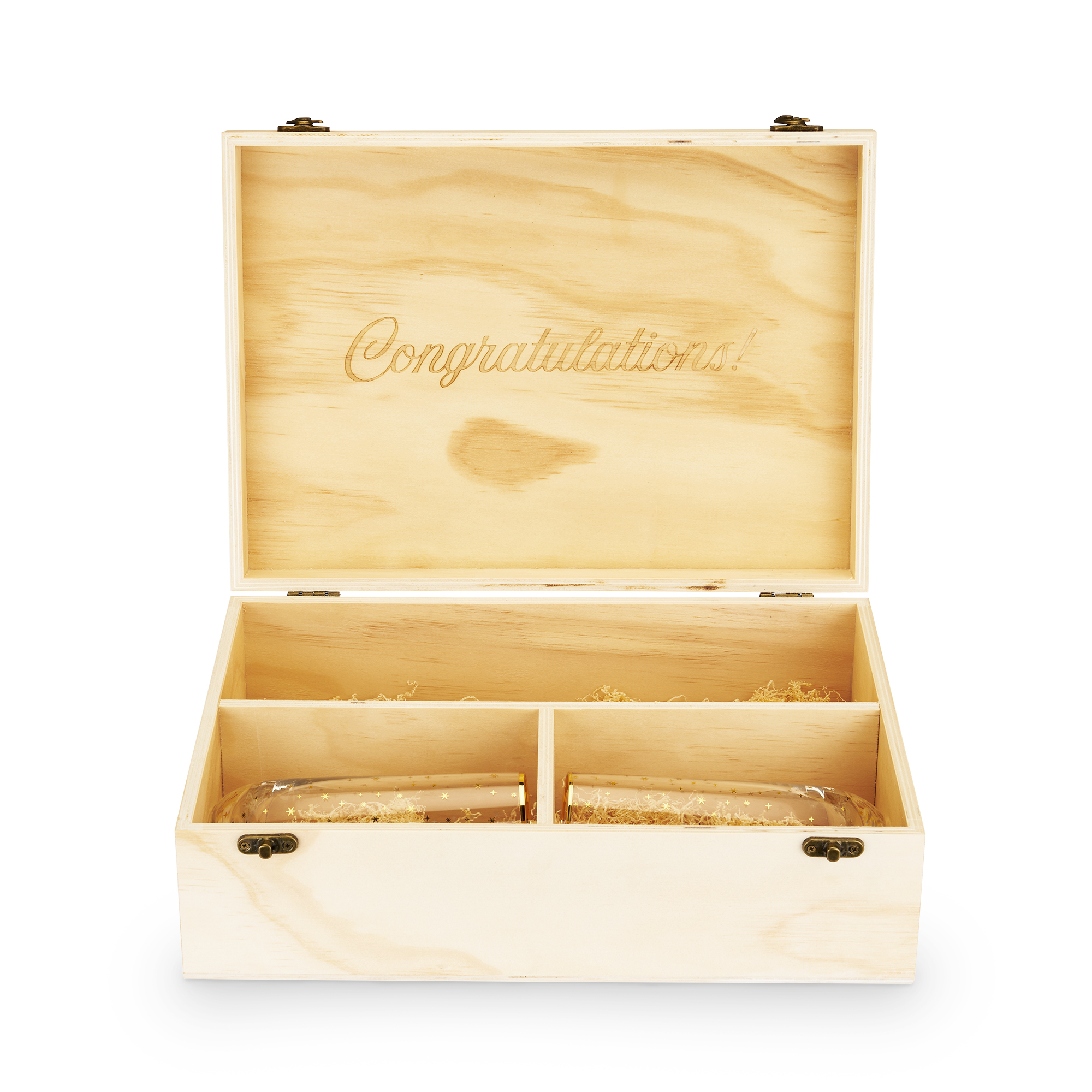 Twine Living® Celebrate Champagne Box and Flute Set 8