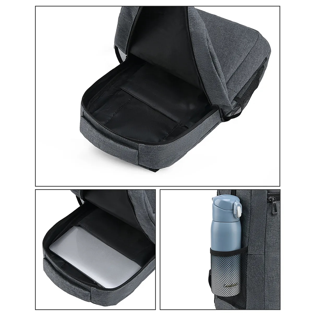 Large Durable Waterproof Business Travel Laptop Backpacks 2
