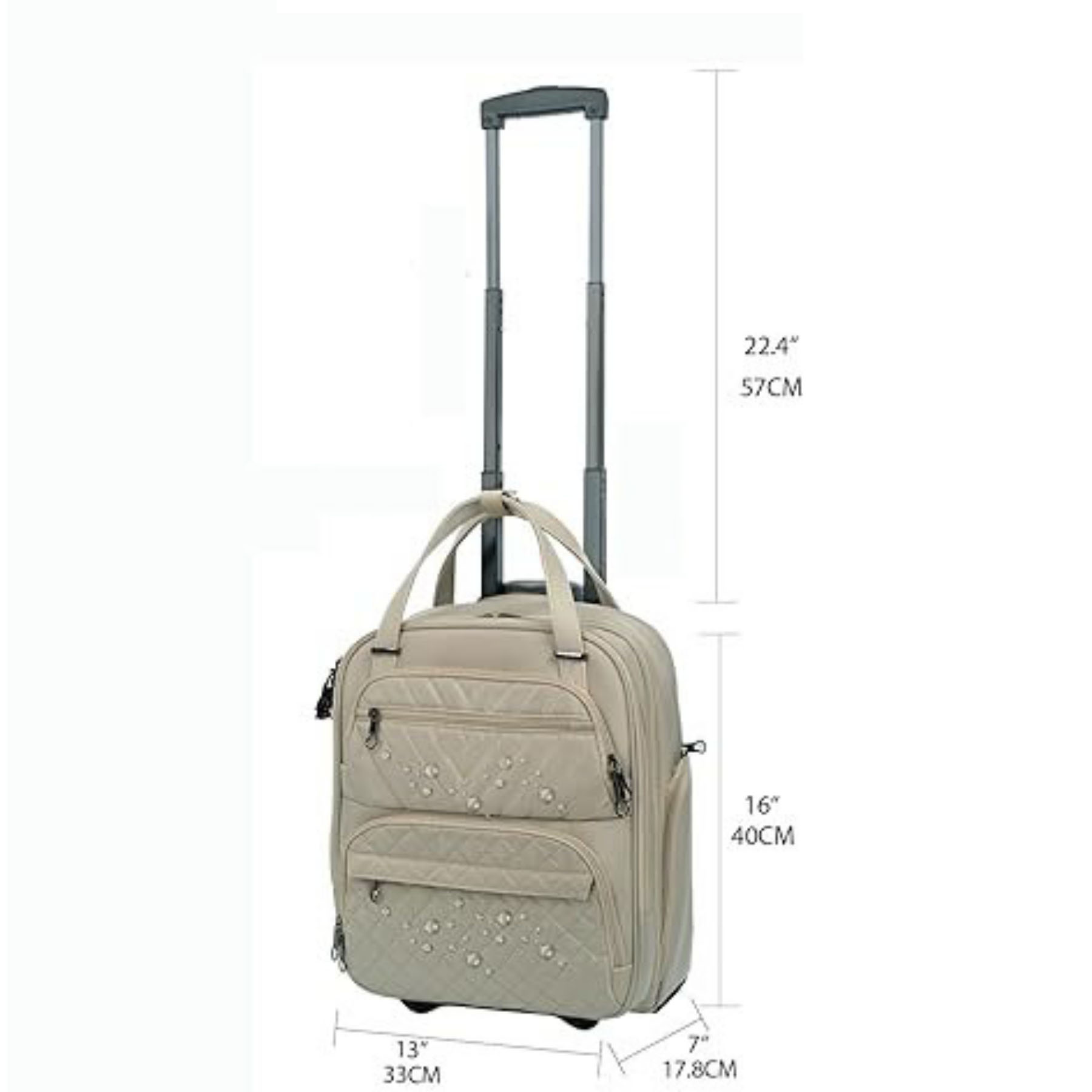 16 inch Multifunctiona Lightweight Suitcase 11
