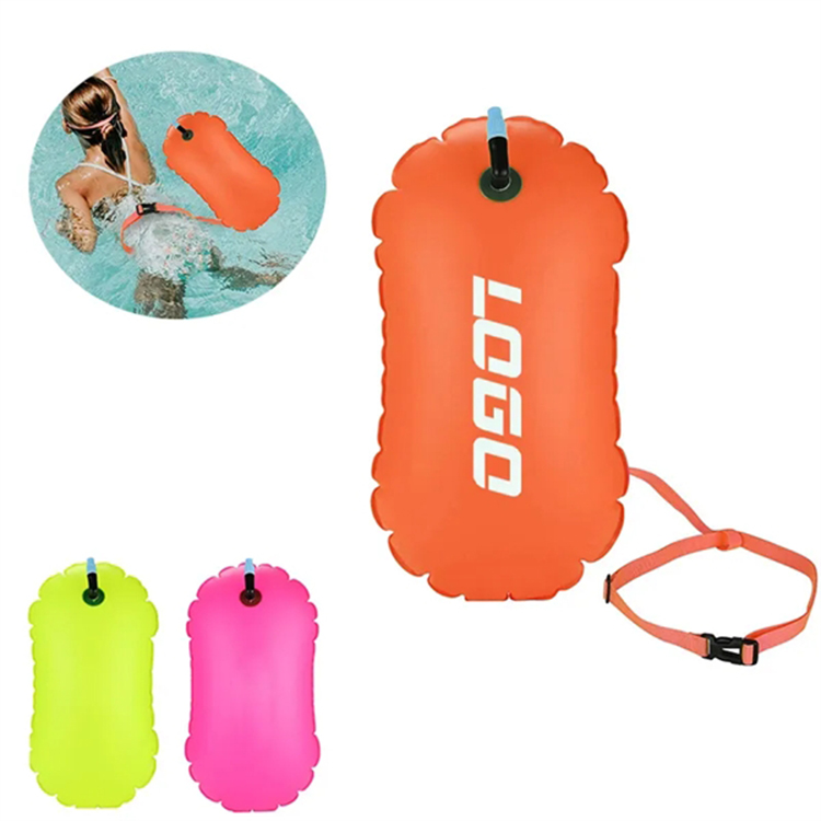 Swim Buoy /Swim Safety Float and Drybag for Open Water Swimmers 1