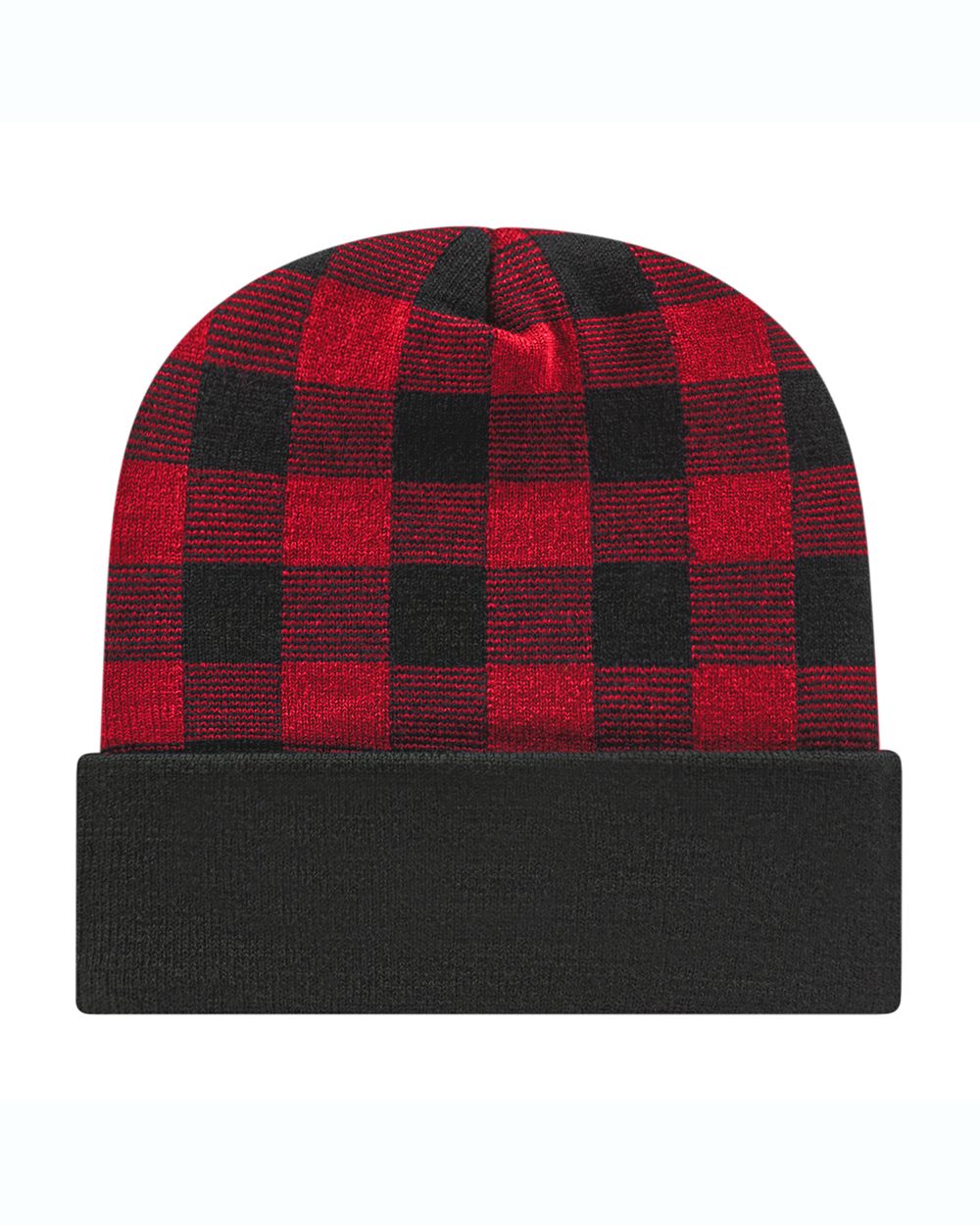 USA-Made Plaid Beanie - RKP12 4