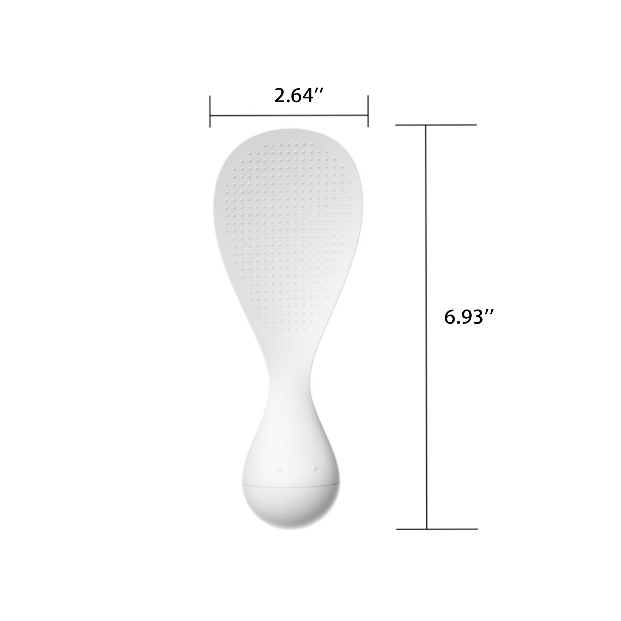 Creative Tumbler Roly-Poly Nonstick Plastic Rice Paddle 1