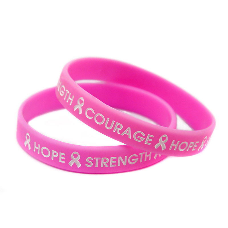 Colorfilled Silicone Wristband Bracelet 2