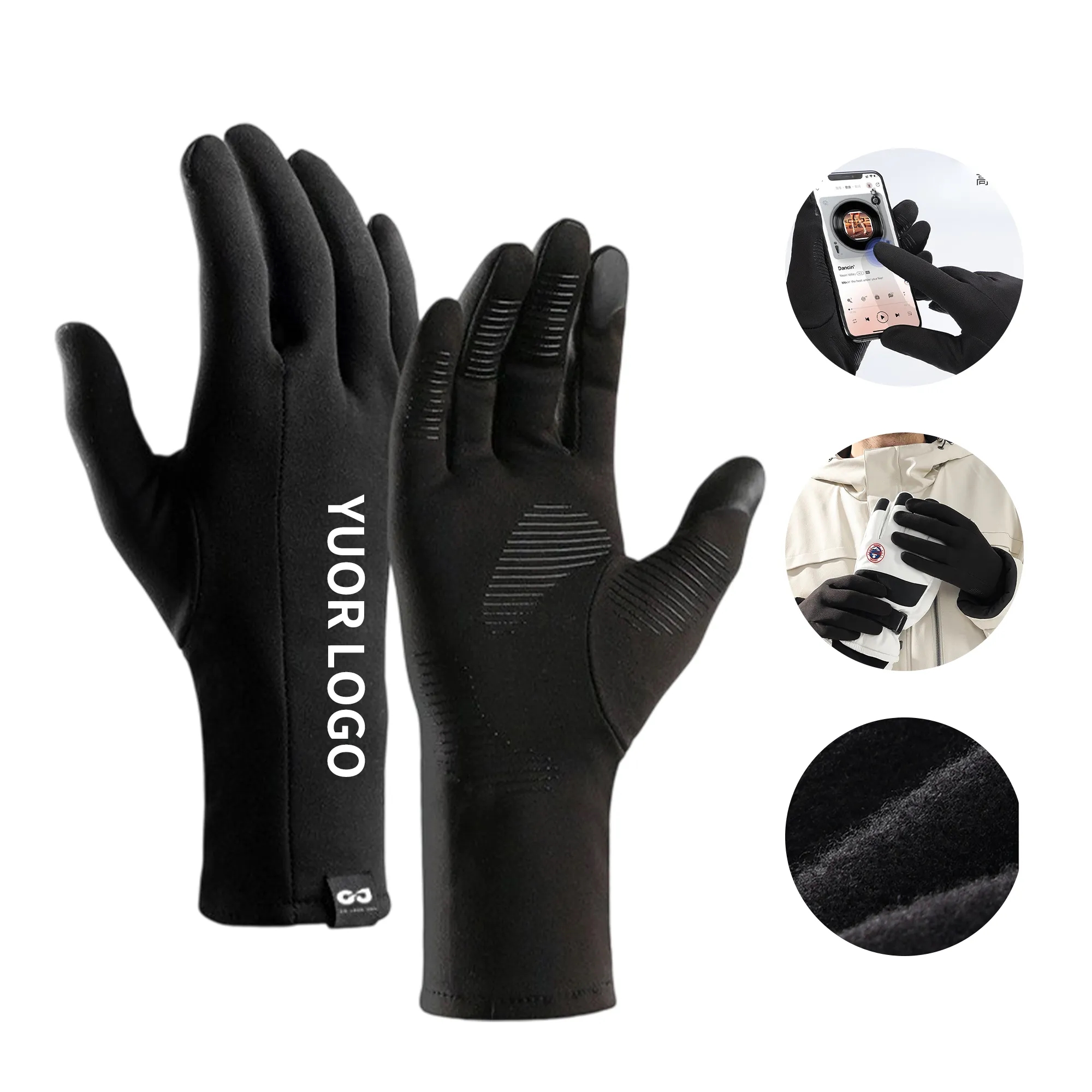 Winter Touchscreen Ski Gloves 2