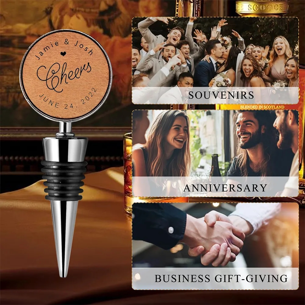 Wooden Wine Bottle Stopper 2