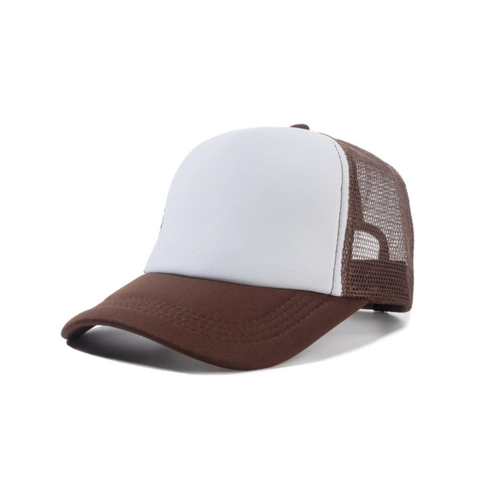 Polyester Cotton Mesh Back Baseball Cap 10.5 x 7.5 x 5.3" 14